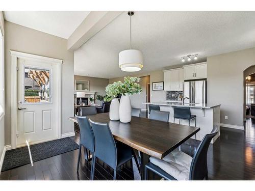 63 Jumping Pound Terrace, Cochrane, AB - Indoor Photo Showing Dining Room