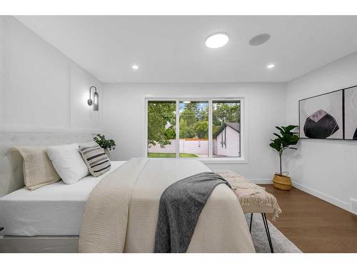 1028 Lake Ontario Drive Se, Calgary, AB - Indoor Photo Showing Bedroom