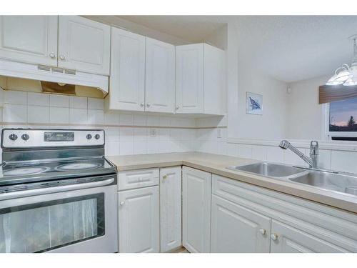 81 Taravista Way Ne, Calgary, AB - Indoor Photo Showing Kitchen With Double Sink