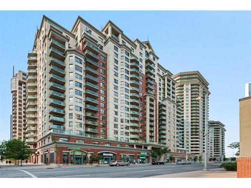 2003-1111 6 Avenue Sw, Calgary, AB - Outdoor With Balcony With Facade