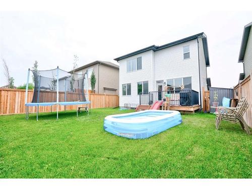 608 Monterey Drive Se, High River, AB - Outdoor With Deck Patio Veranda With Backyard