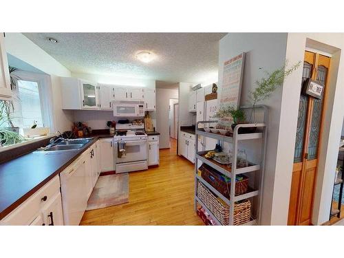 121 Sunbank Way Se, Calgary, AB - Indoor Photo Showing Kitchen With Double Sink