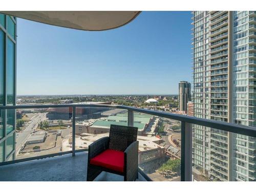 2305-433 11 Avenue Se, Calgary, AB - Outdoor With Balcony With View