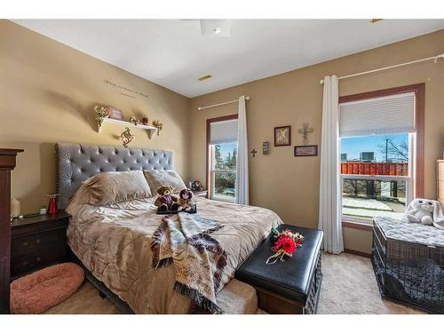 4902 51 Avenue, Olds, AB - Indoor Photo Showing Bedroom