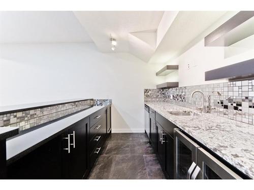 84 Aspen Dale Way Sw, Calgary, AB - Indoor Photo Showing Kitchen With Upgraded Kitchen