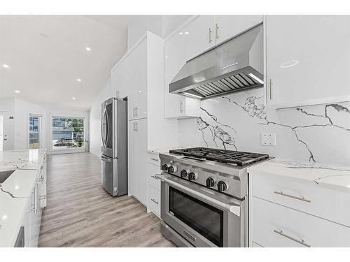 60 Panorama Hills Place Nw, Calgary, AB - Indoor Photo Showing Kitchen With Stainless Steel Kitchen With Upgraded Kitchen