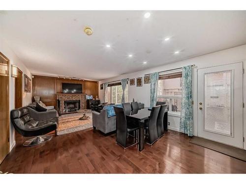 2538 Catalina Boulevard Ne, Calgary, AB - Indoor With Fireplace