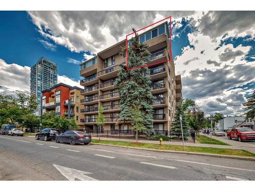 601-1033 15 Avenue Sw, Calgary, AB - Outdoor With Facade