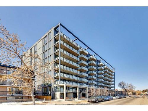 710-327 9A Street Nw, Calgary, AB - Outdoor With Balcony With Facade