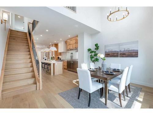 1804 32 Avenue Sw, Calgary, AB - Indoor Photo Showing Dining Room