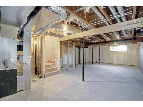 341 Waterford Boulevard, Chestermere, AB - Indoor Photo Showing Basement