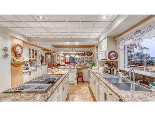 322136 8 Street East, Rural Foothills County, AB - Indoor Photo Showing Kitchen With Double Sink