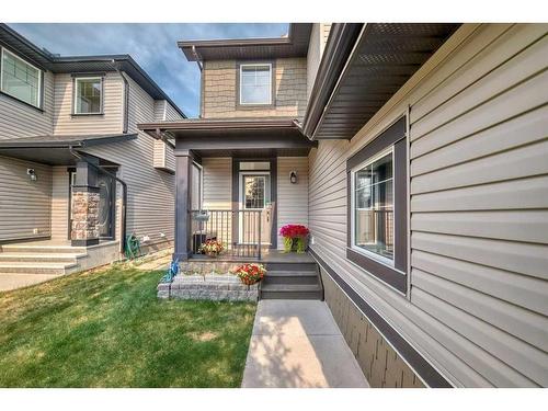 1214 Kingston Crescent Se, Airdrie, AB - Outdoor With Deck Patio Veranda