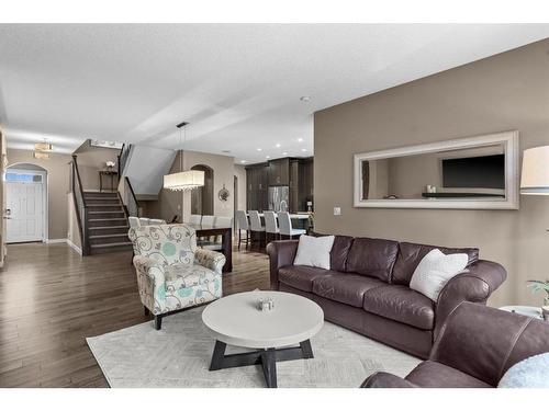 161 Aspenshire Crescent Sw, Calgary, AB - Indoor Photo Showing Living Room