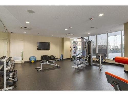 2405-211 13 Avenue Se, Calgary, AB - Indoor Photo Showing Gym Room