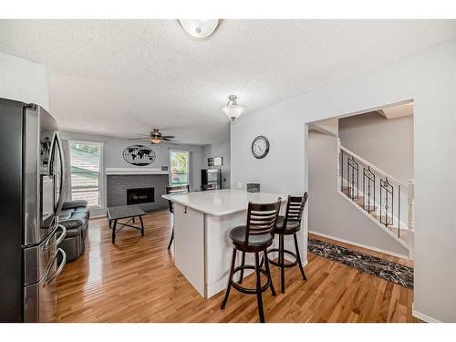 420 Whitehorn Place Ne, Calgary, AB - Indoor With Fireplace