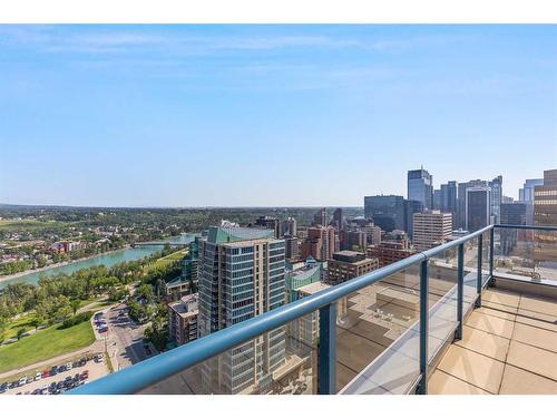 2801-910 5 Avenue Sw, Calgary, AB - Outdoor With View