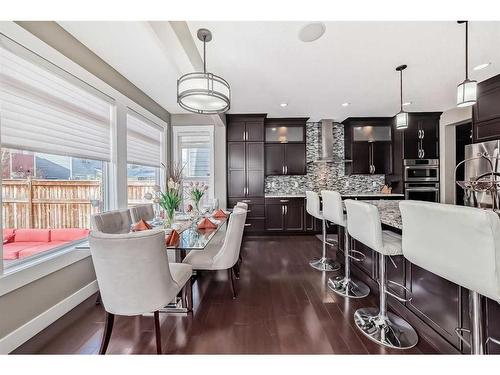 156 Auburn Sound Manor Se, Calgary, AB - Indoor Photo Showing Dining Room