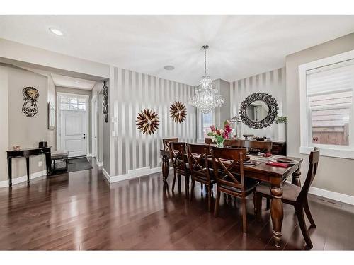 156 Auburn Sound Manor Se, Calgary, AB - Indoor Photo Showing Dining Room