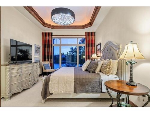 64 Heritage Lake Drive, Heritage Pointe, AB - Indoor Photo Showing Bedroom