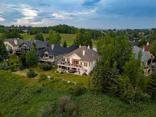 331 Diamond Willow Point, Rural Rocky View County, AB - Outdoor With Deck Patio Veranda With View