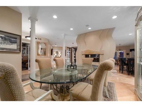 331 Diamond Willow Point, Rural Rocky View County, AB - Indoor Photo Showing Dining Room