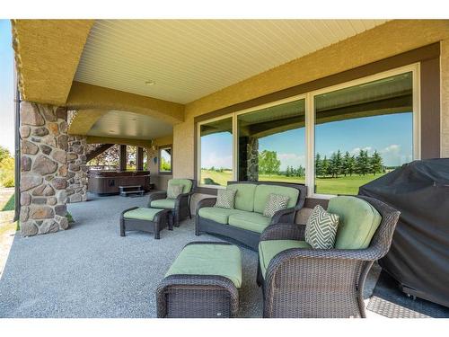 240 Brown Bear Point, Rural Rocky View County, AB - Outdoor With Deck Patio Veranda With Exterior