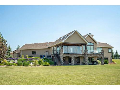 240 Brown Bear Point, Rural Rocky View County, AB - Outdoor With Deck Patio Veranda