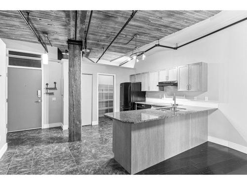 306-240 11 Avenue Sw, Calgary, AB - Indoor Photo Showing Kitchen