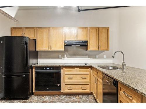 306-240 11 Avenue Sw, Calgary, AB - Indoor Photo Showing Kitchen