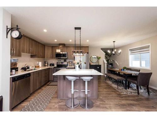 242 Cityscape Boulevard Ne, Calgary, AB - Indoor Photo Showing Kitchen With Stainless Steel Kitchen With Upgraded Kitchen