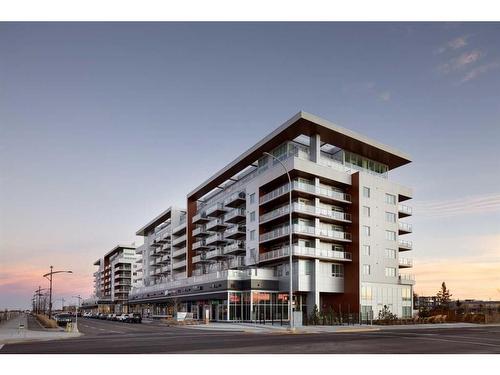 401-8445 Broadcast Avenue Sw, Calgary, AB - Outdoor With Balcony With Facade