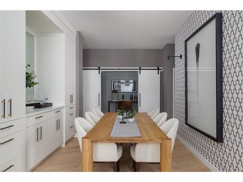 102-835 78 Street Sw, Calgary, AB - Indoor Photo Showing Dining Room