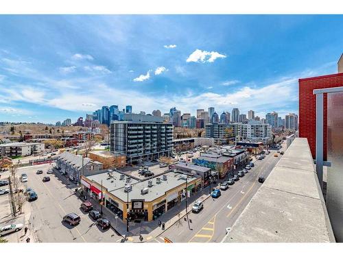 803-1110 3 Avenue Nw, Calgary, AB - Outdoor With View