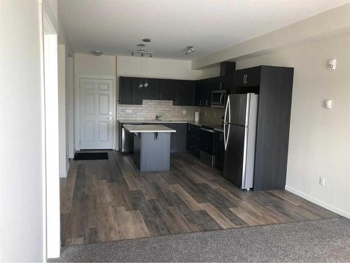 2402-298 Sage Meadows Park, Calgary, AB - Indoor Photo Showing Kitchen With Stainless Steel Kitchen