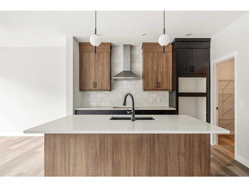 225 Calhoun Crescent Ne, Calgary, AB - Indoor Photo Showing Kitchen