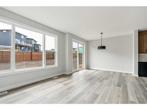 225 Calhoun Crescent Ne, Calgary, AB - Indoor With Fireplace