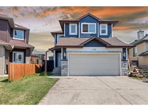 315 Saddlecreek Point Ne, Calgary, AB - Outdoor With Facade