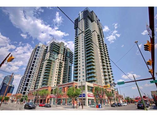 2103-210 15 Avenue Se, Calgary, AB - Outdoor With Balcony With Facade