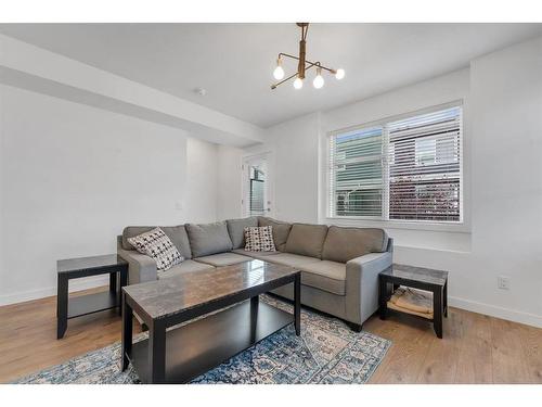 507-50 Cornerstone Passage Ne, Calgary, AB - Indoor Photo Showing Living Room