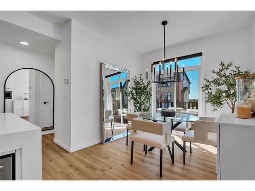 83 Spring Willow Close Sw, Calgary, AB - Indoor Photo Showing Dining Room