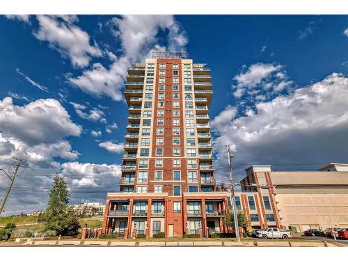 301-8710 Horton Road Sw, Calgary, AB - Outdoor With Balcony With Facade