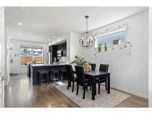 857 Mahogany Boulevard Se, Calgary, AB - Indoor Photo Showing Dining Room