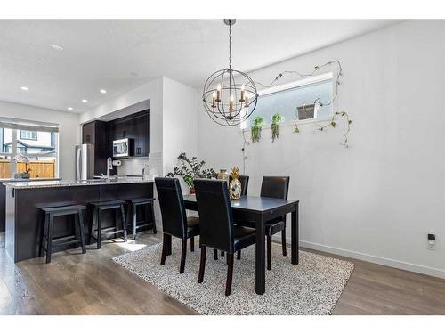 857 Mahogany Boulevard Se, Calgary, AB - Indoor Photo Showing Dining Room