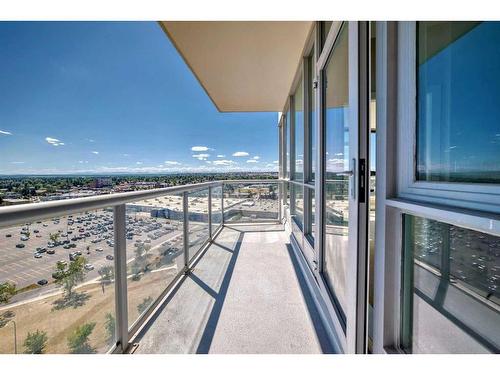 1803-77 Spruce Place Sw, Calgary, AB - Outdoor With Balcony With View With Exterior