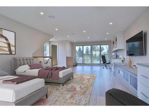 2514 19A Street Sw, Calgary, AB - Indoor Photo Showing Living Room