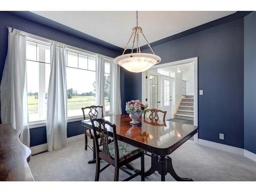 242132 88 Street East, Rural Foothills County, AB - Indoor Photo Showing Dining Room