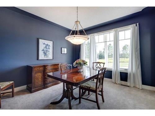 242132 88 Street East, Rural Foothills County, AB - Indoor Photo Showing Dining Room