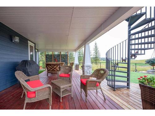 468 Muirfield Crescent, Lyalta, AB - Outdoor With Deck Patio Veranda With Exterior