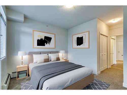 406-2422 Erlton Street Sw, Calgary, AB - Indoor Photo Showing Bedroom